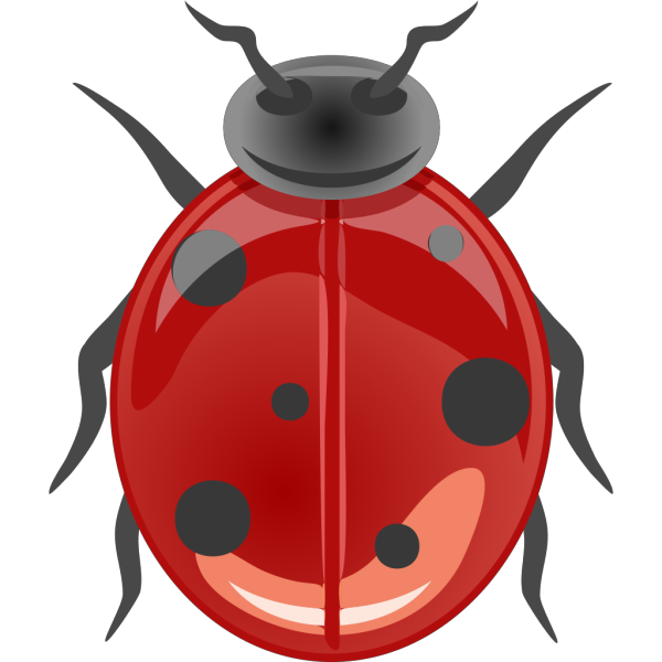 Shiny Ladybug PNG images