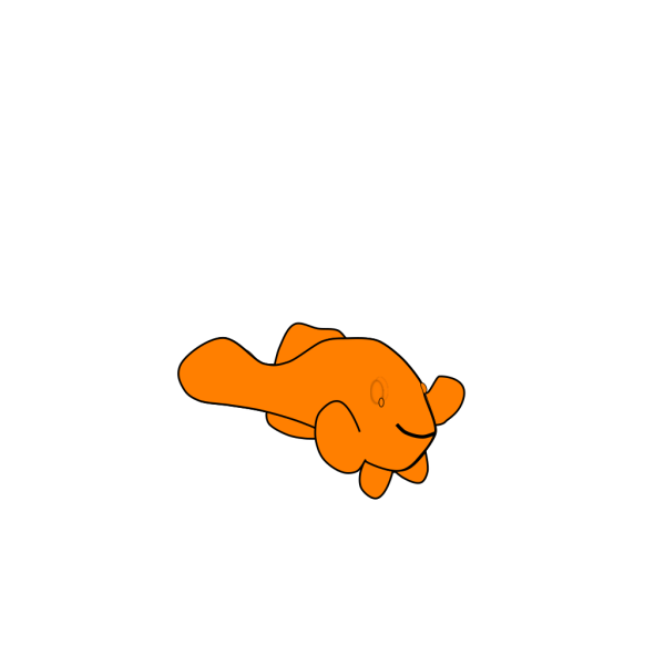 Orange Fish PNG Clip art