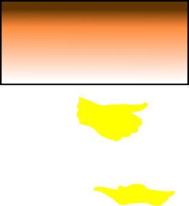 Orange Brown Gradient PNG Clip art