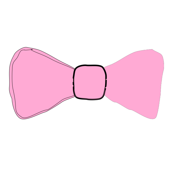 Pink Bow 2 PNG Clip art
