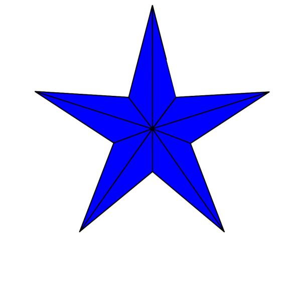 Star Blue Mb PNG Clip art