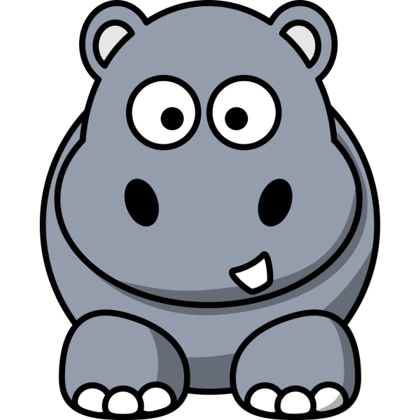 Hippo PNG Clip art