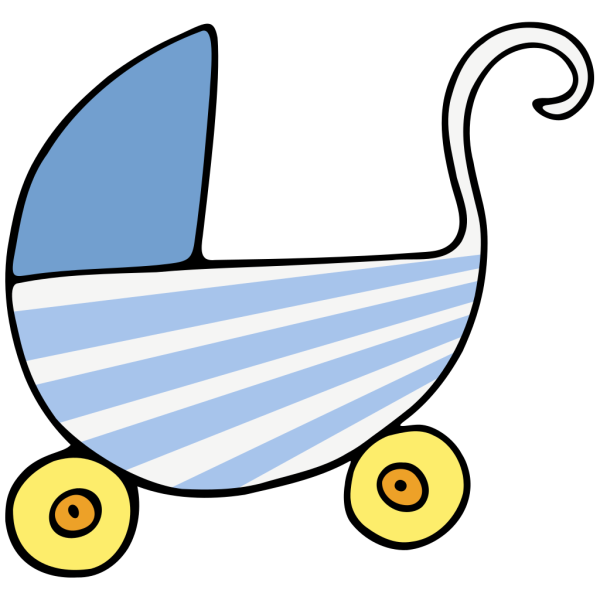 Baby Stroller 2 PNG Clip art