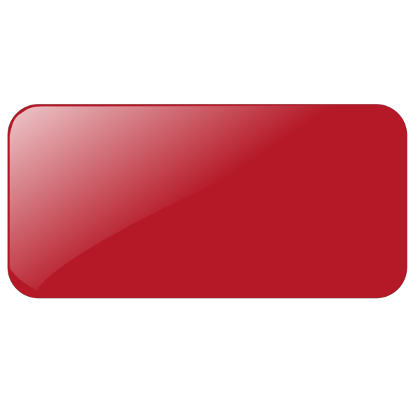 Kw Red Rectangle Button Panel PNG Clip art