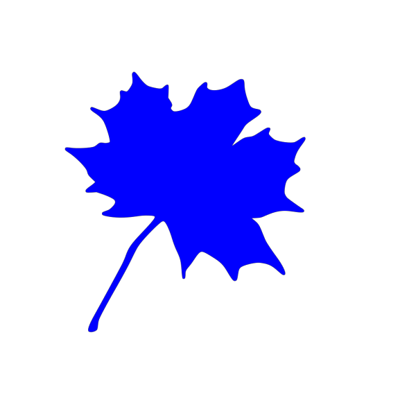Blue Leaf PNG Clip art