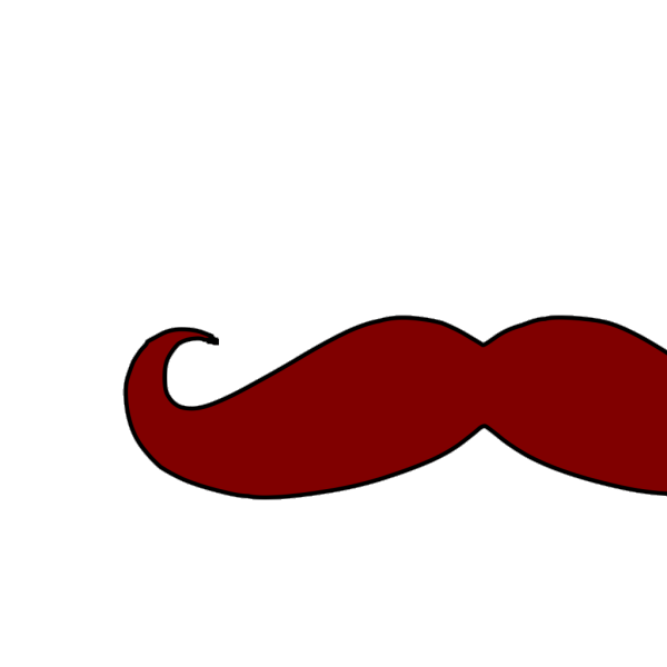Brown Mustache PNG images