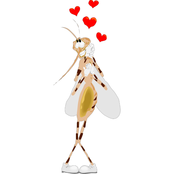 Bug In Love PNG Clip art