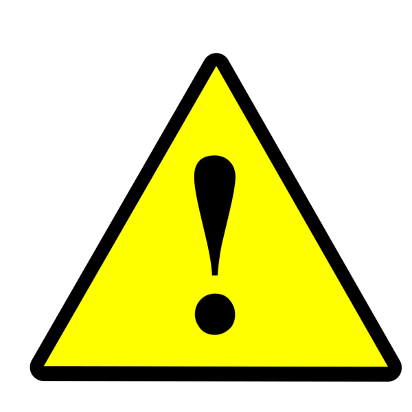 Black Yellow Black Warning 1 PNG Clip art