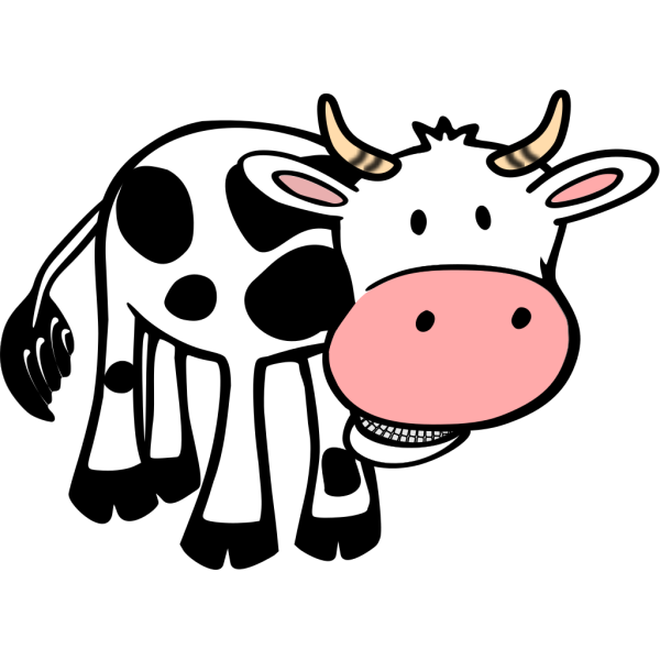 Chewing Cow PNG Clip art