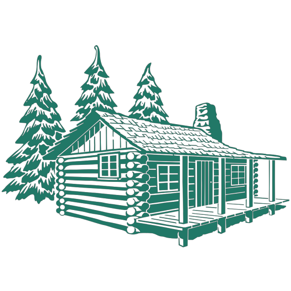 Log Cabin PNG Clip art