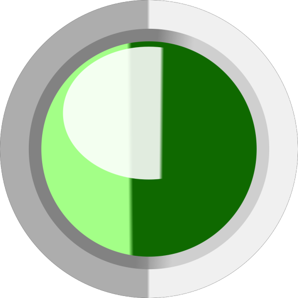 Tiny Green Led Button PNG Clip art
