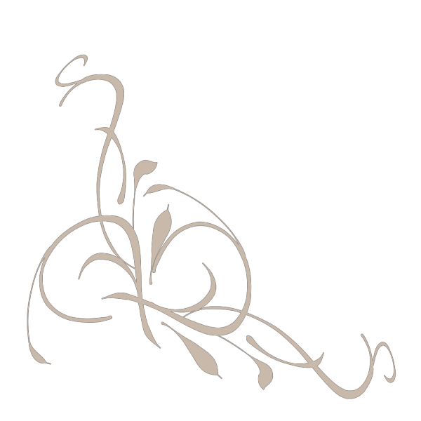 Floral Swirl Clip art