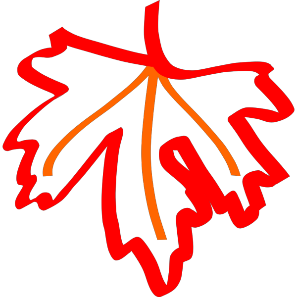 Leaf Outline PNG Clip art