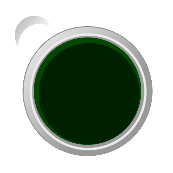 Dark Green Button PNG Clip art