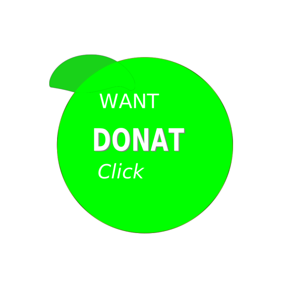 Donate Button PNG Clip art
