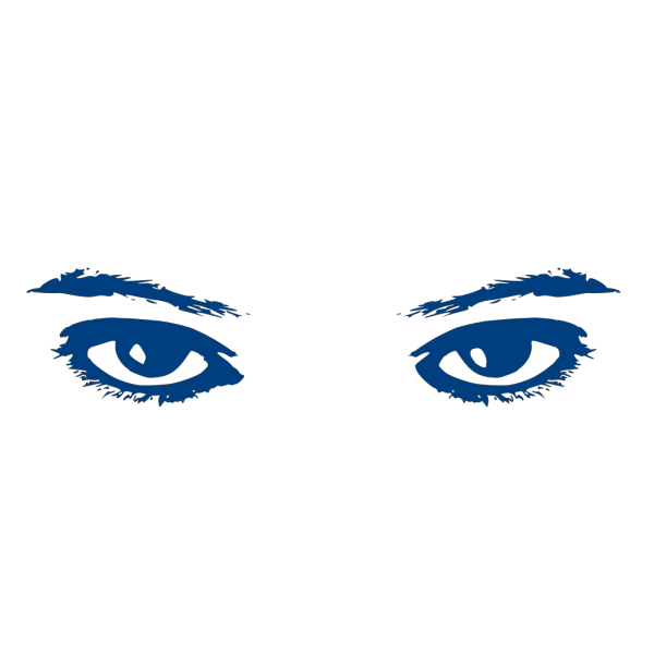 Drishti Eye Blue PNG Clip art