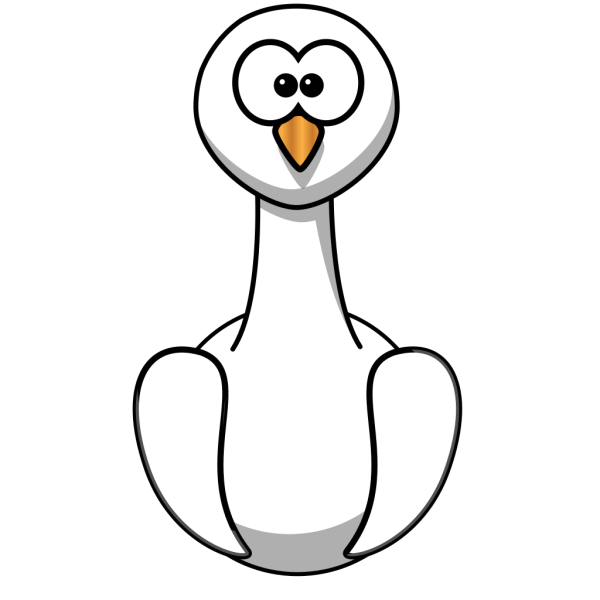 Goose Without Feet PNG Clip art