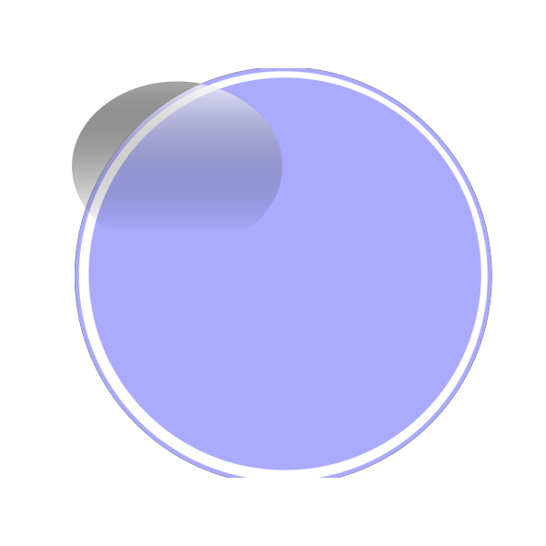Glossy Purple Light 2 Button PNG Clip art