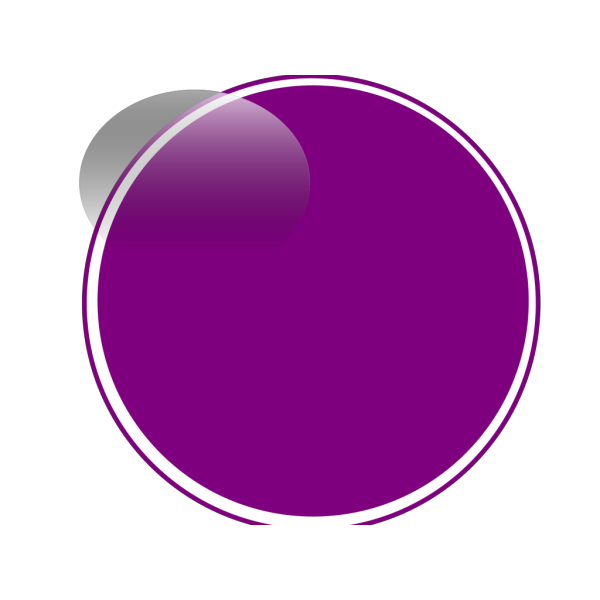 Glossy Purple Light 3 Button PNG Clip art
