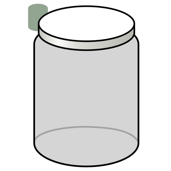 Green Jar PNG Clip art