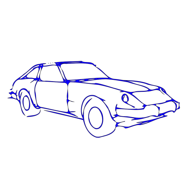 Car Outline PNG Clip art