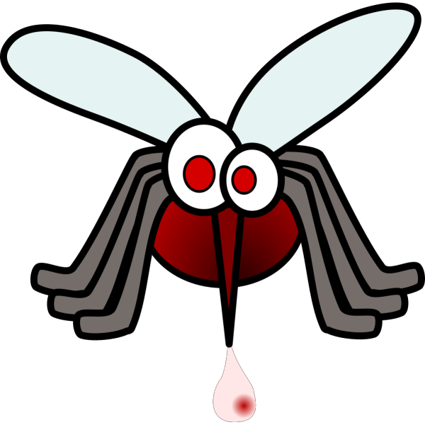 Mosquito With Blood PNG Clip art