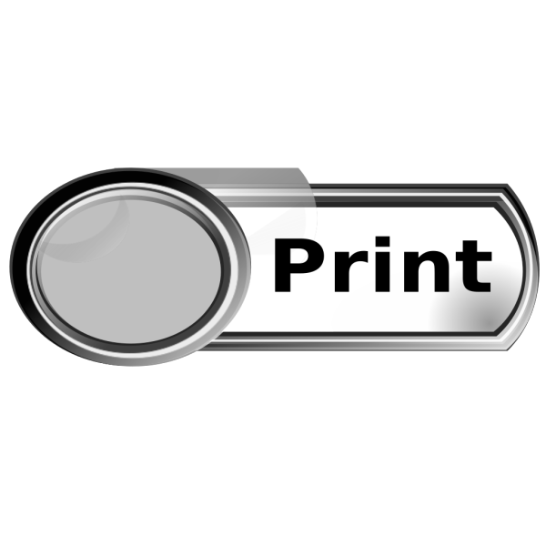 Printdisable PNG Clip art