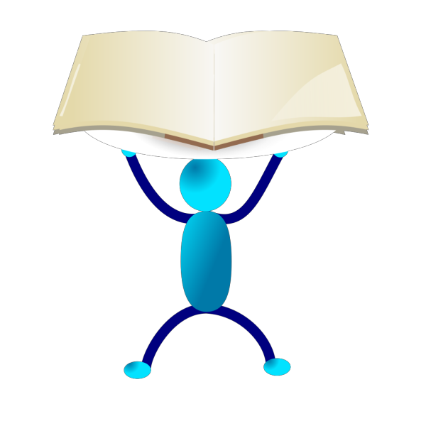 Hold Up The Book PNG Clip art