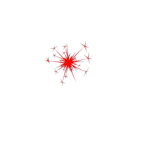Sparkle With Dark Center PNG Clip art