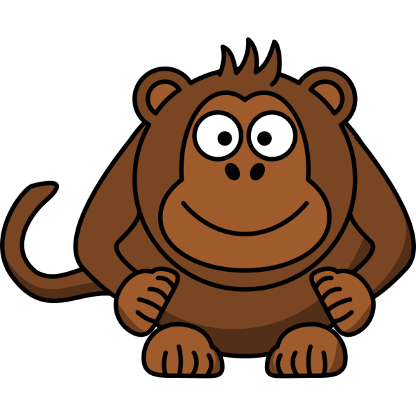Cartoon Monkey PNG Clip art