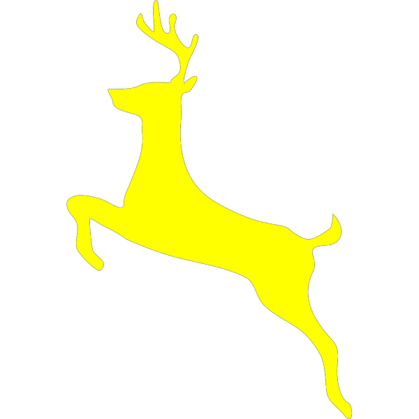 Yellow Deer PNG, SVG Clip art for Web - Download Clip Art, PNG Icon Arts