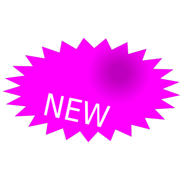 Pink New Burst PNG images