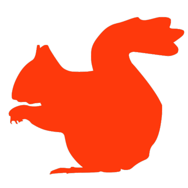 Squirrel Silhouette PNG Clip art