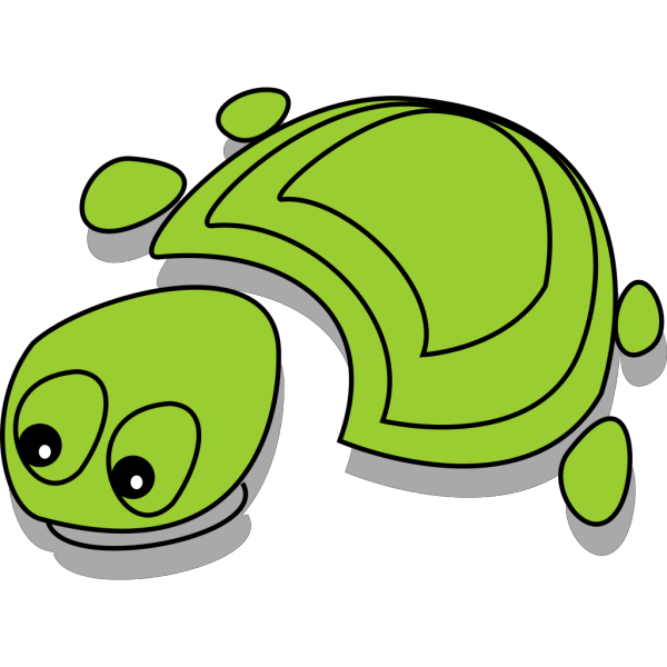Green Tortoise PNG Clip art
