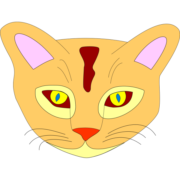 Cat Face PNG Clip art