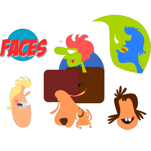 Faces PNG images