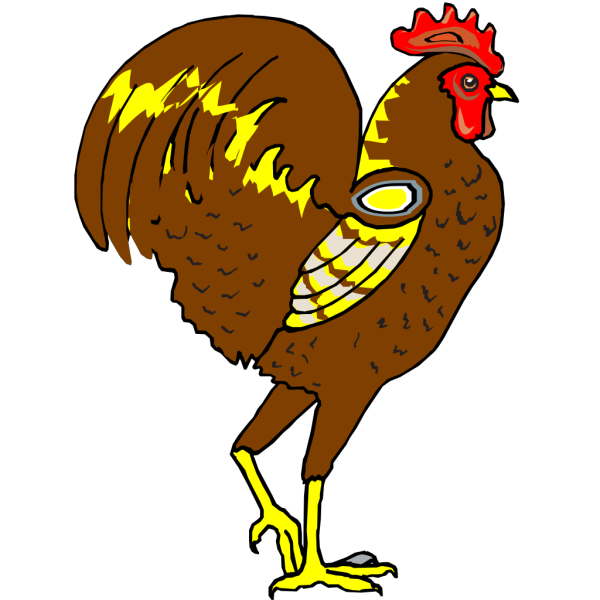 Flp Rooster PNG Clip art
