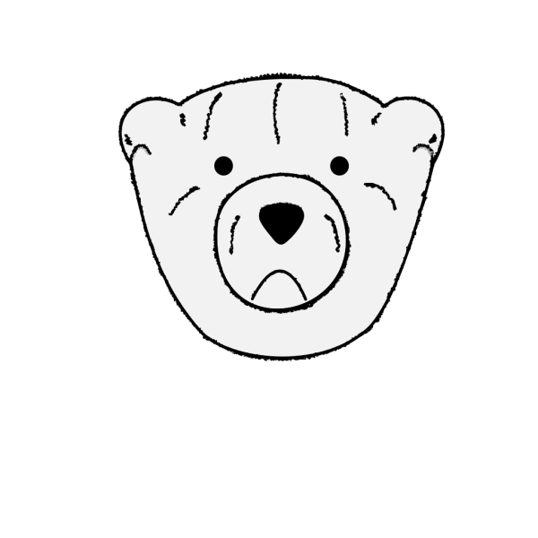 Bear Outline PNG Clip art