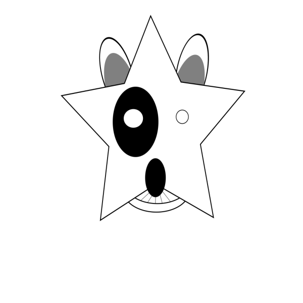 Star Bullterrier PNG Clip art
