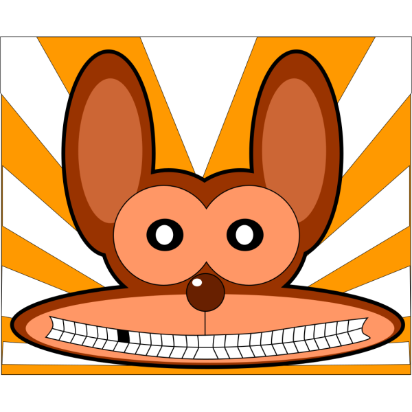 Smiling Monkey With Missing Tooth PNG images