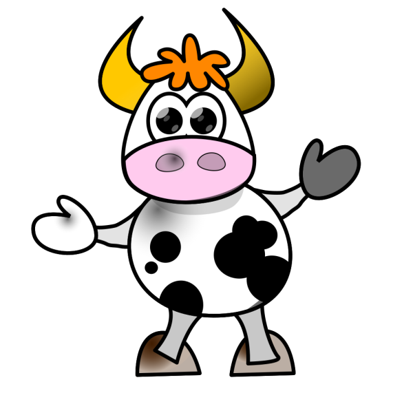 Moo The Cow PNG Clip art