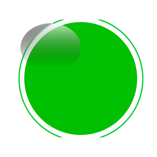 Glossy Green Icon Button PNG Clip art