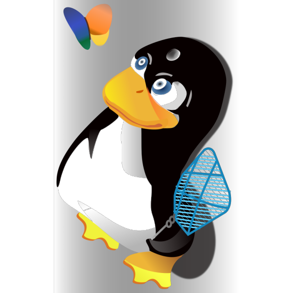 Happy Penguin PNG Clip art