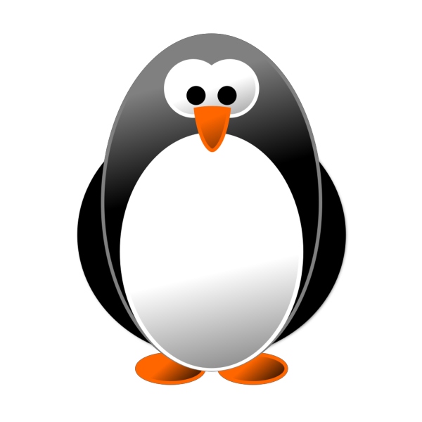 Confused Penguin PNG Clip art