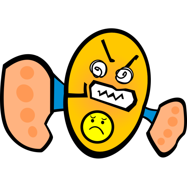 Angry Linux PNG Clip art