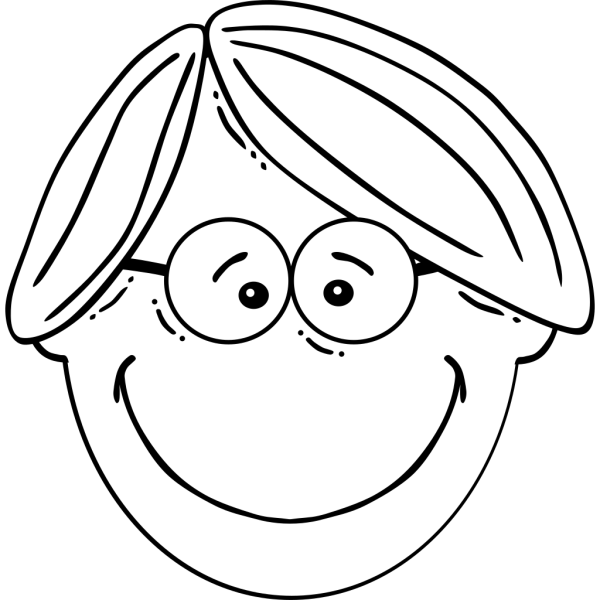 Boy With Glasses PNG Clip art