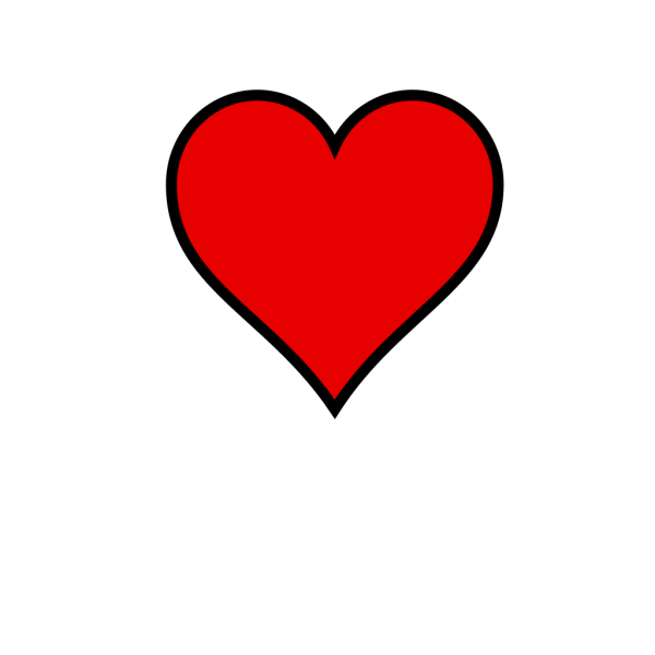 Black Heart PNG Clip art
