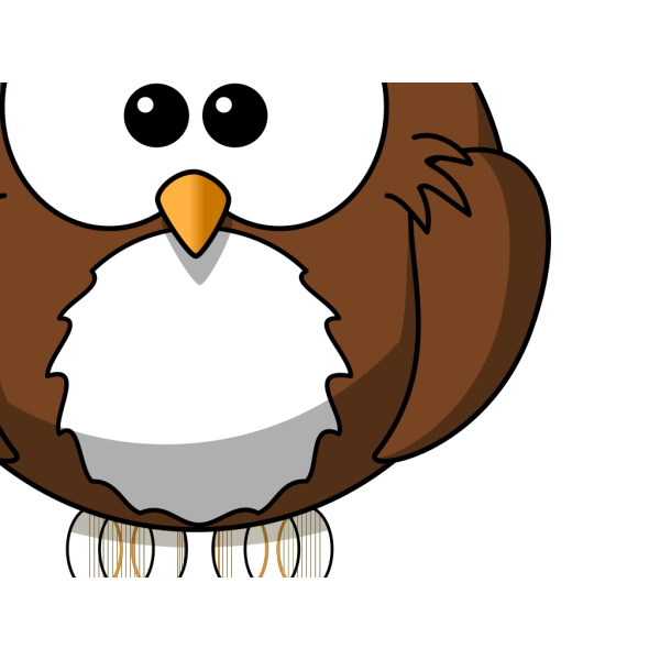 D Owl PNG Clip art