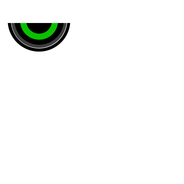 Green Power Button PNG Clip art