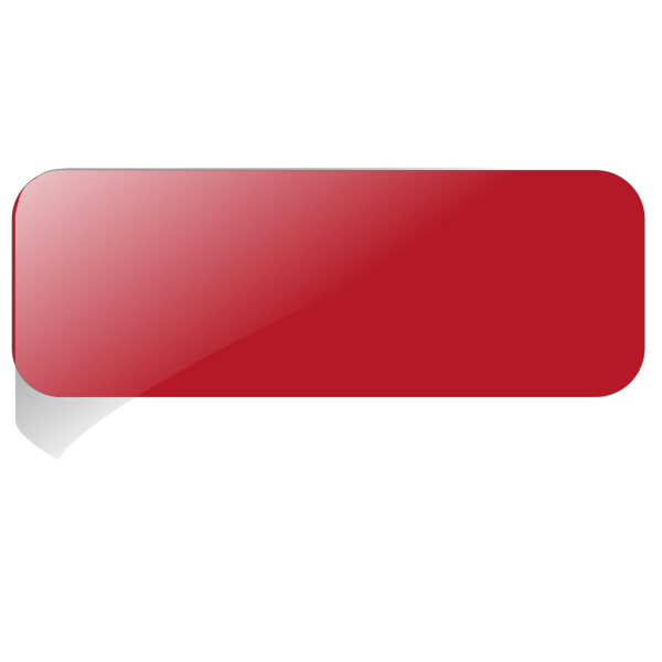 Blank Red Button PNG Clip art